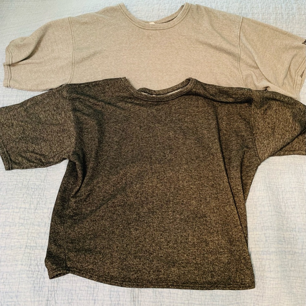 2 Men's XL physique body wear sweat shirts